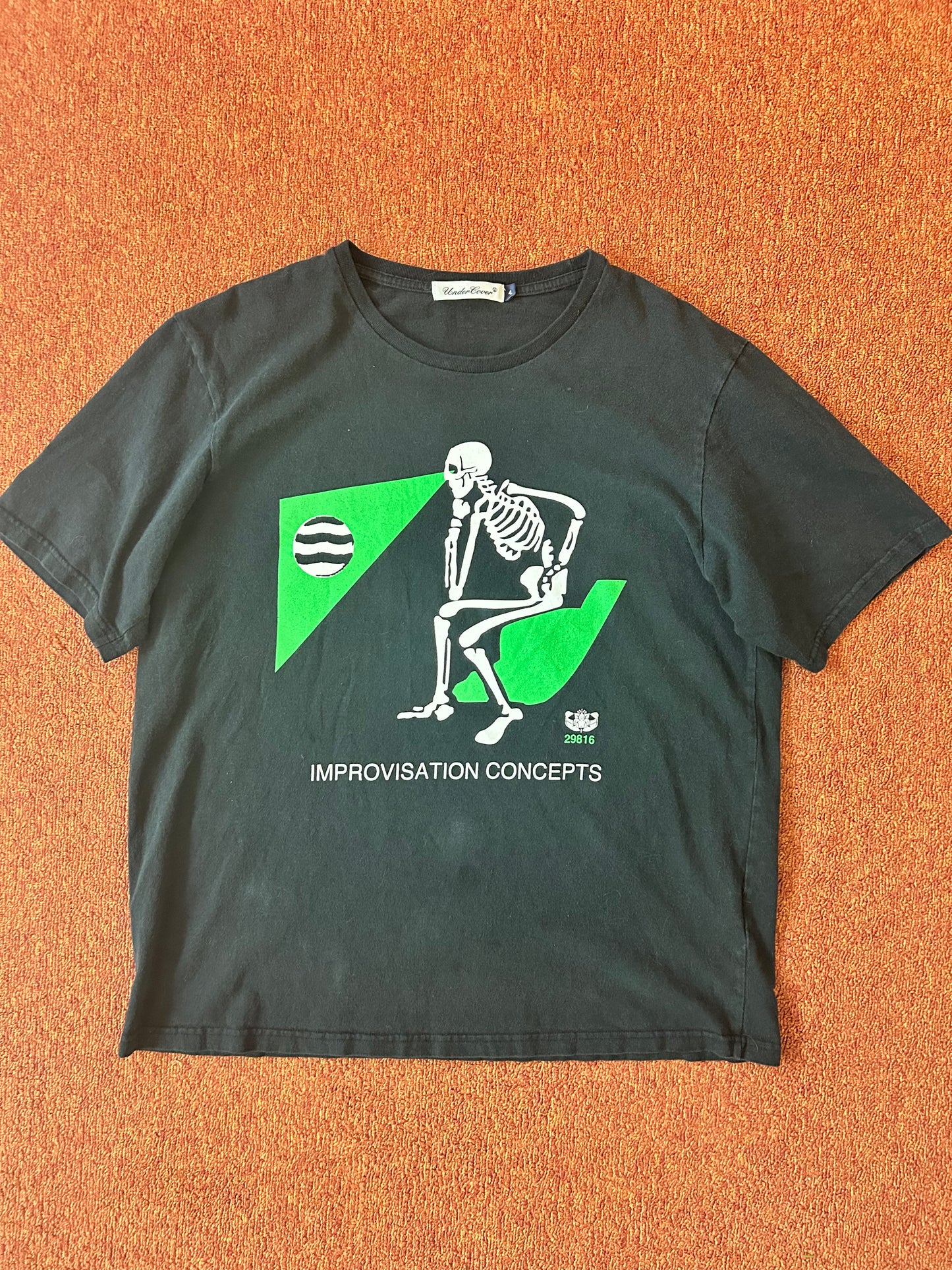 Undercover “IMPROVISATION CONCEPTS” Tee (Size Large/4)