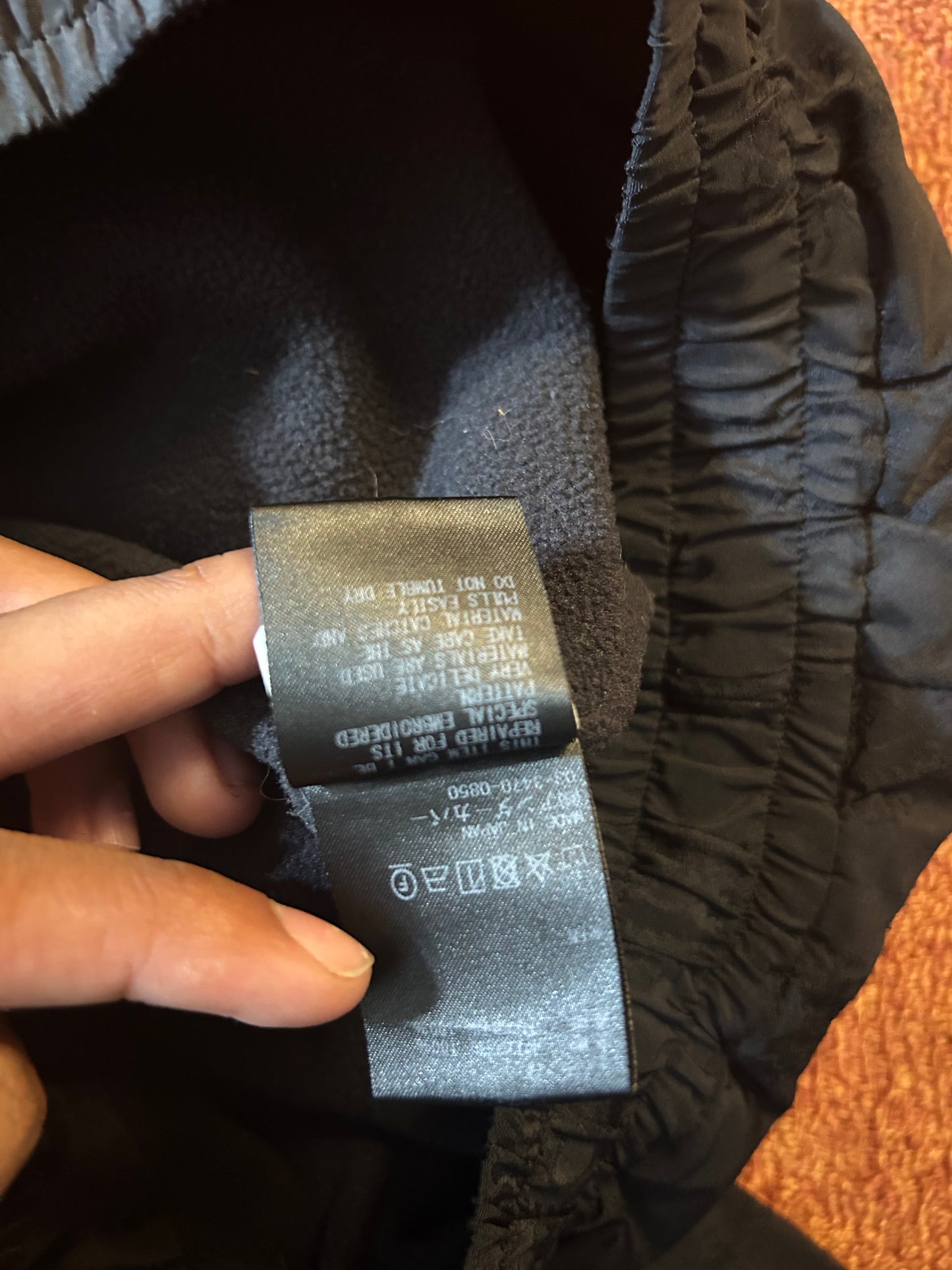 Undercover Fallen Man Centipede Fleece Sweats (Size Medium)