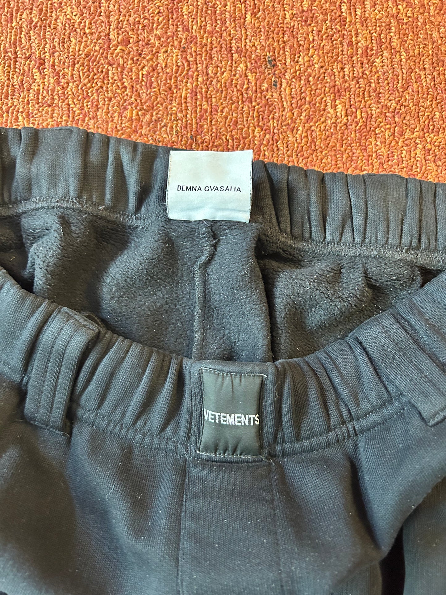 Vetements SS19 Pocket Logo Sweatpants