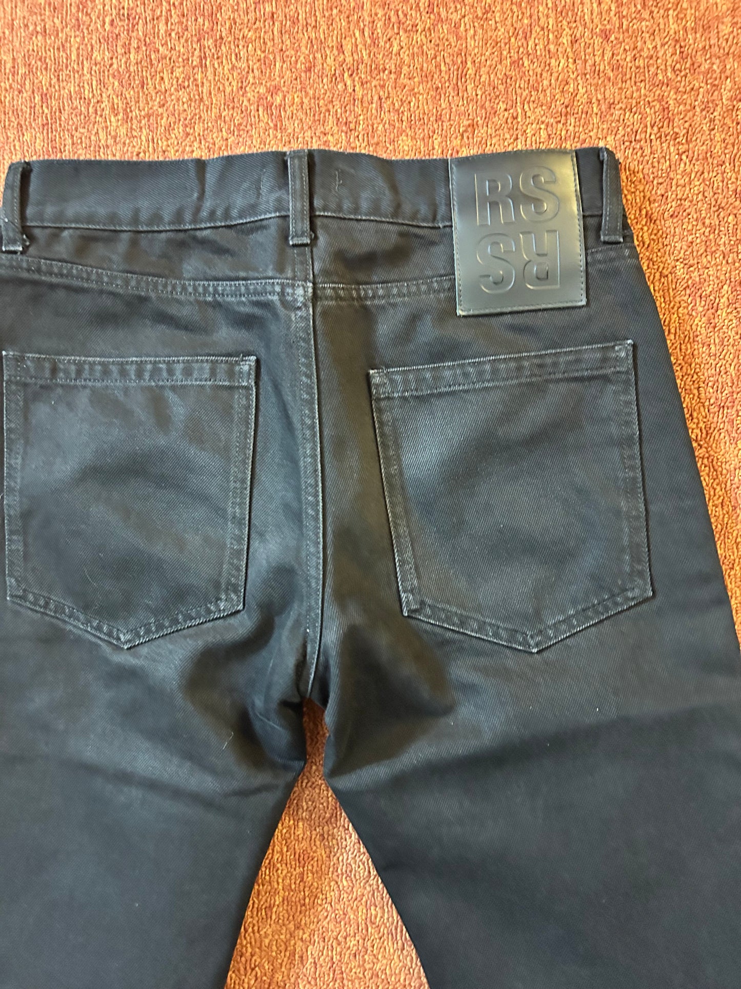 SS20 Raf Simons Destroyed Denim Pants