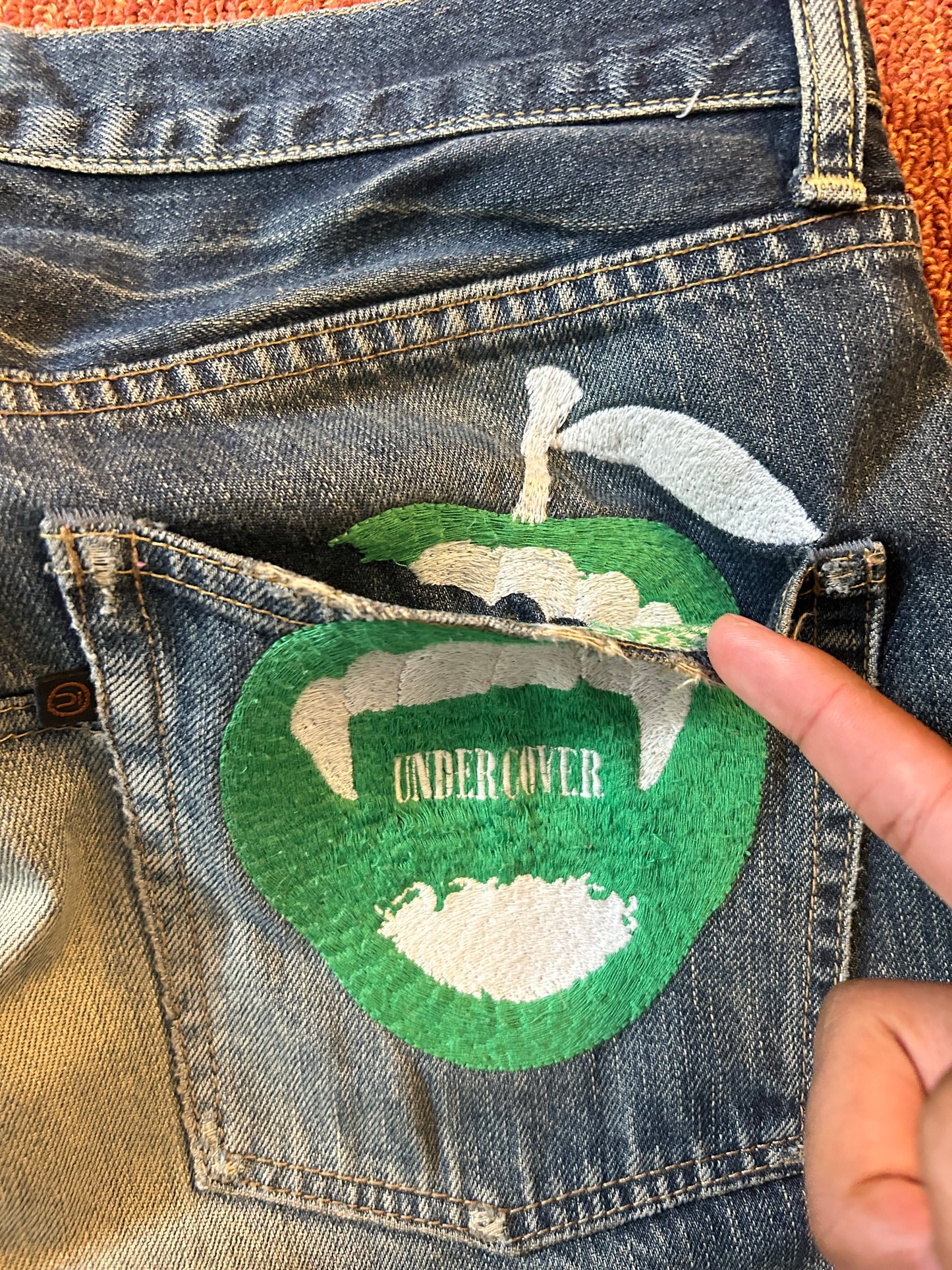 Undercover Apple Fang Denim