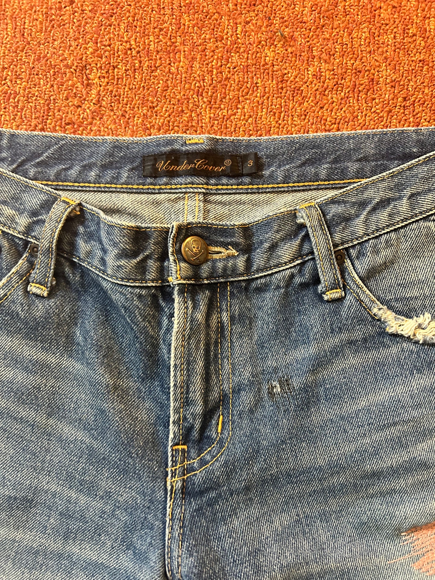 Undercover But Beautiful Patchwork Denim (Size 3)