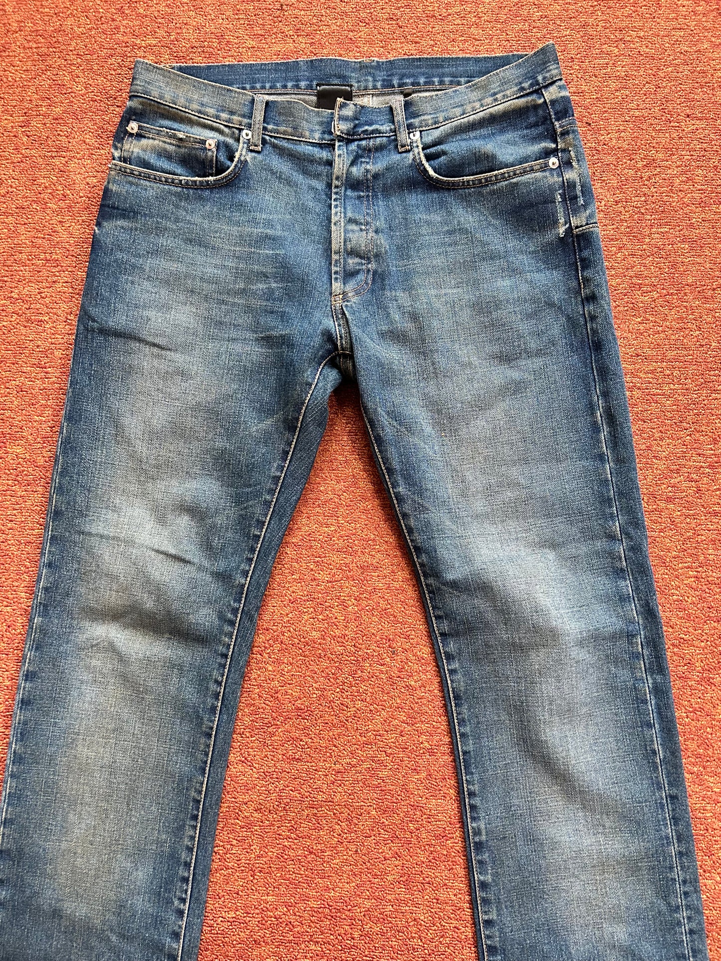 Dior Homme AW04 VOTC Rust Denim