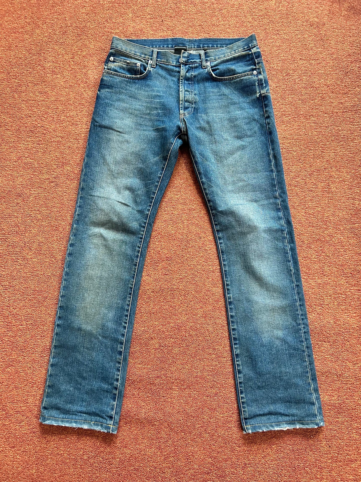 Dior Homme AW04 VOTC Rust Denim