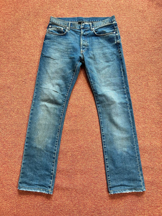 Dior Homme AW04 VOTC Rust Denim
