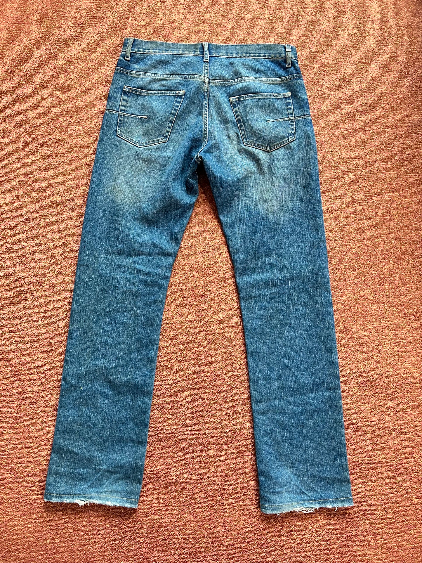 Dior Homme AW04 VOTC Rust Denim