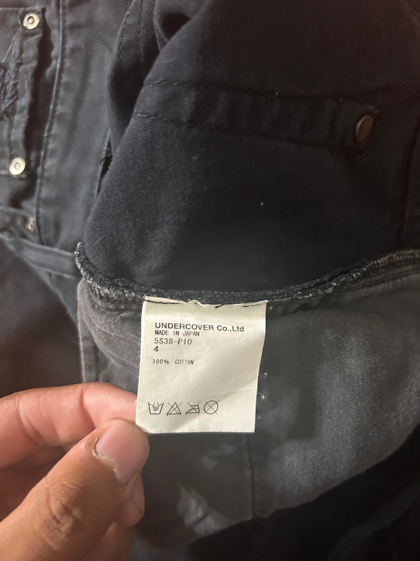 Undercover Black 60 Denim (Size Large/4)
