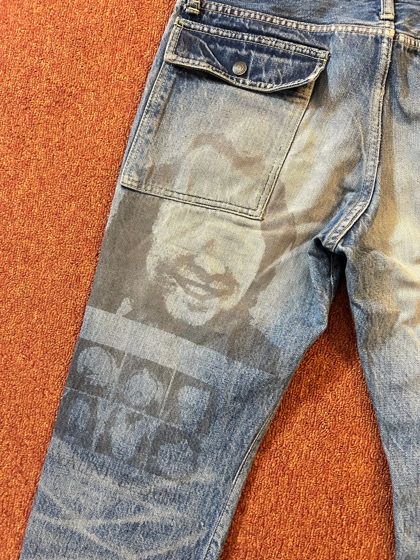Undercover ss06 “T” Chuuut Denim (Size 2)