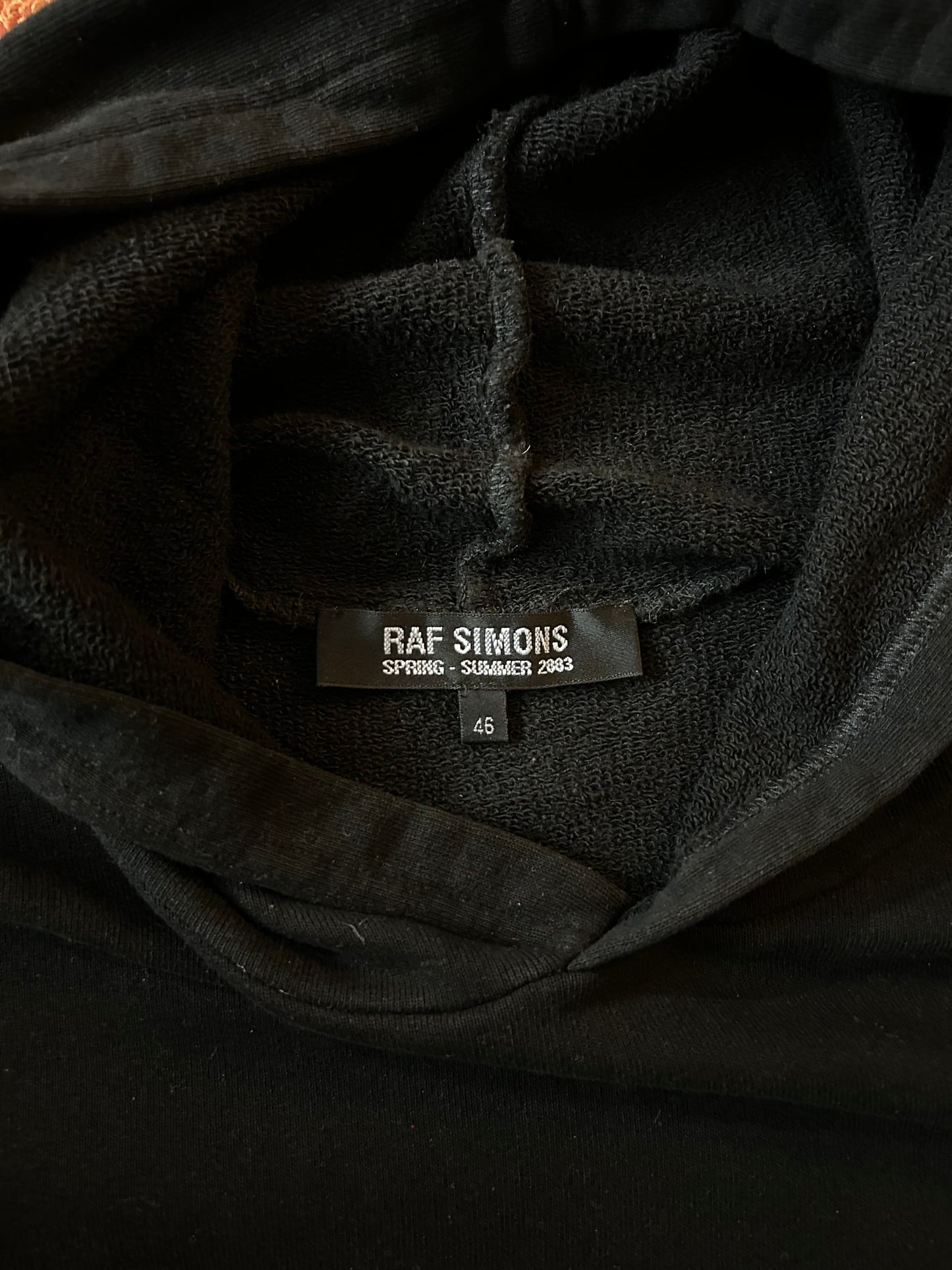 raf simon's ssO3 consumed penelope hoodie