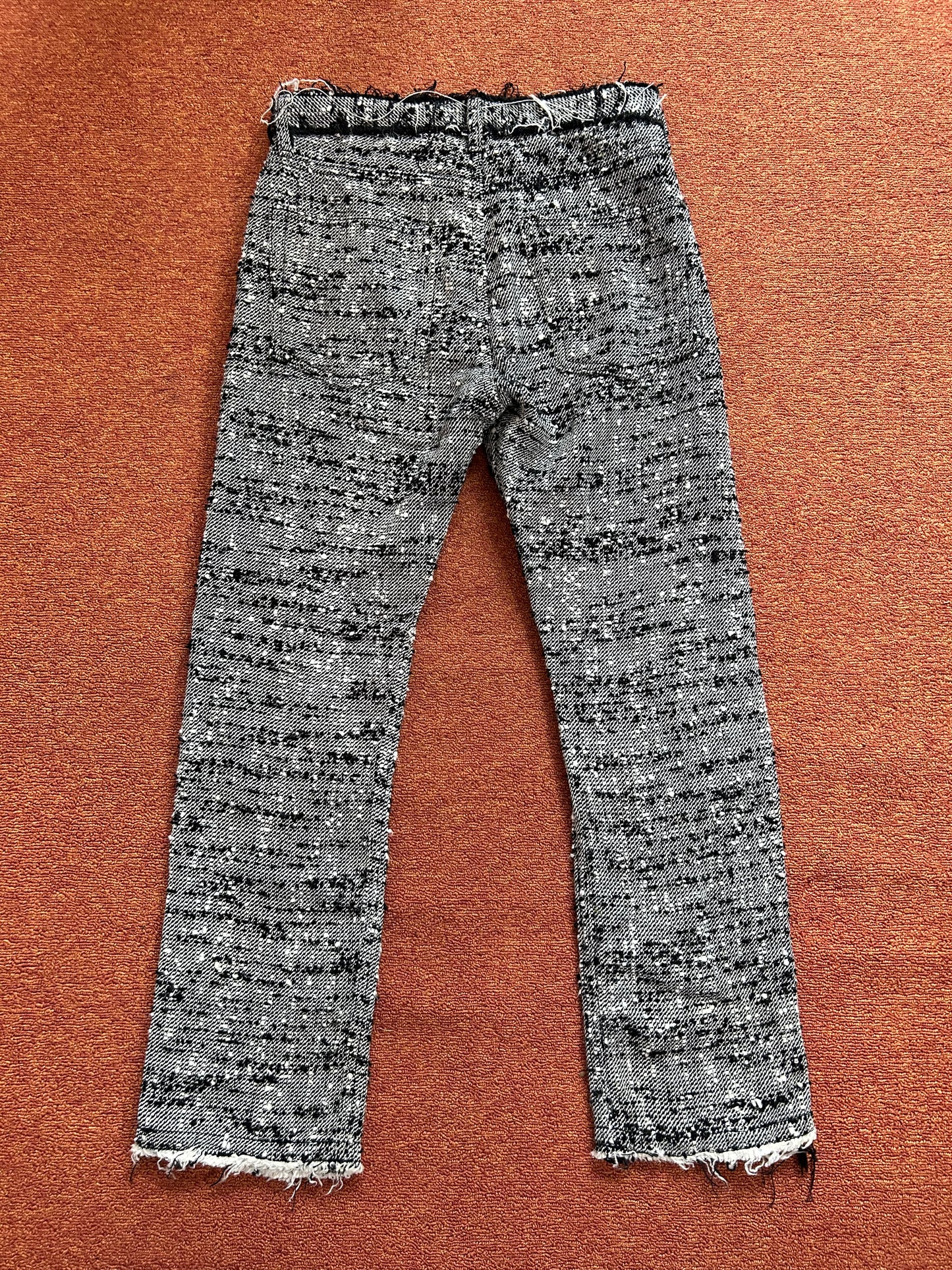 Junya Watanabe Ss05 distressed tweed pants