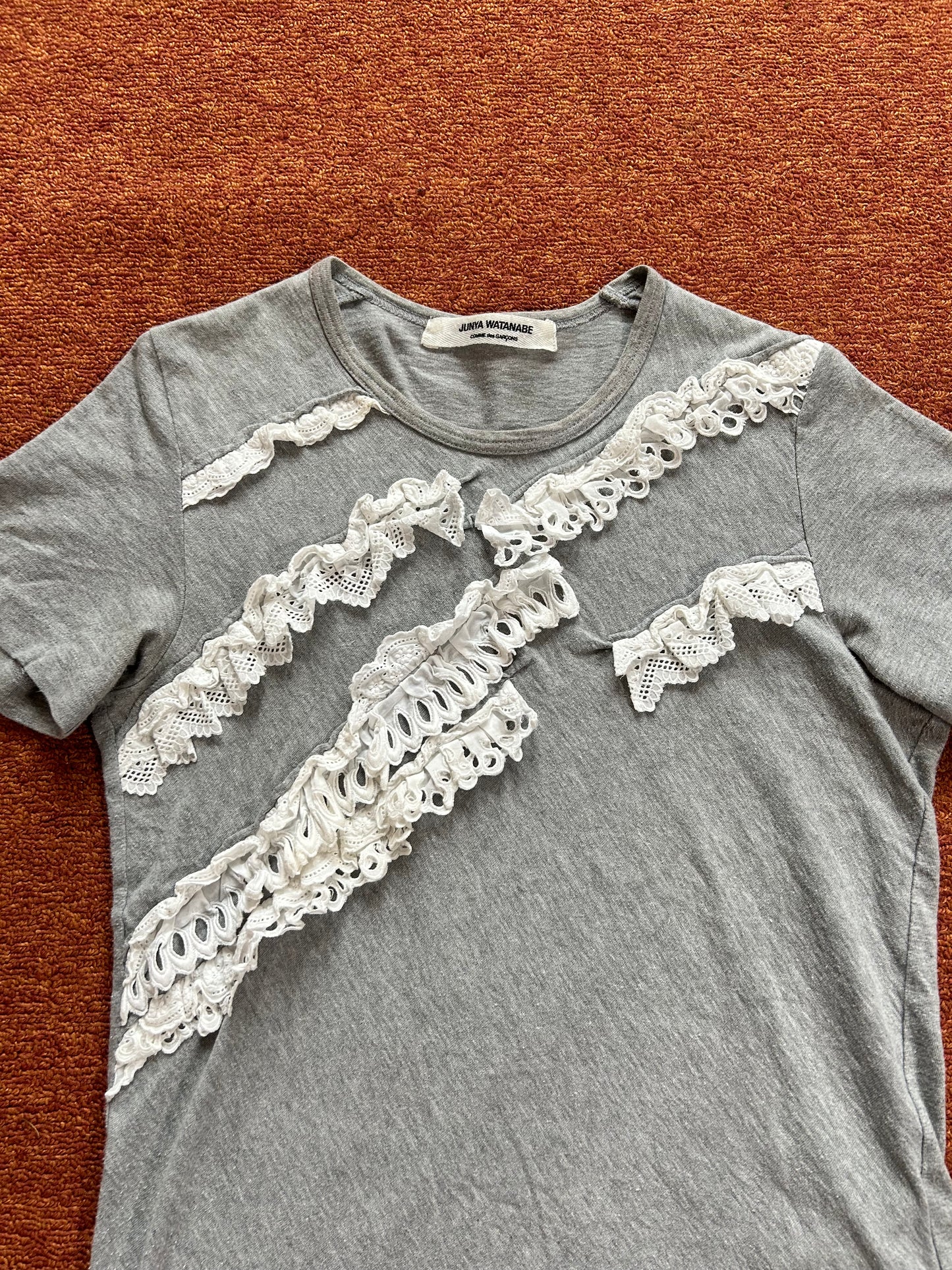 Junya Watanabe AW2001 Frilled Shirt