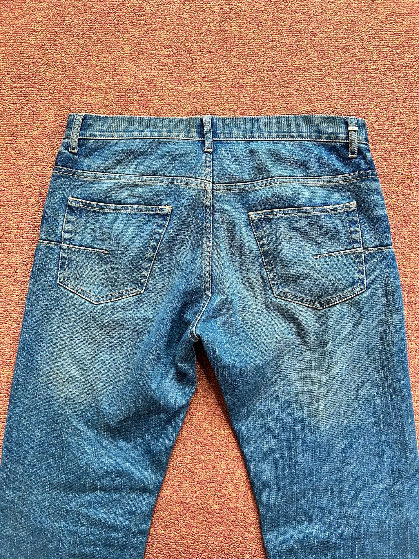 Dior Homme AW04 VOTC Rust Denim