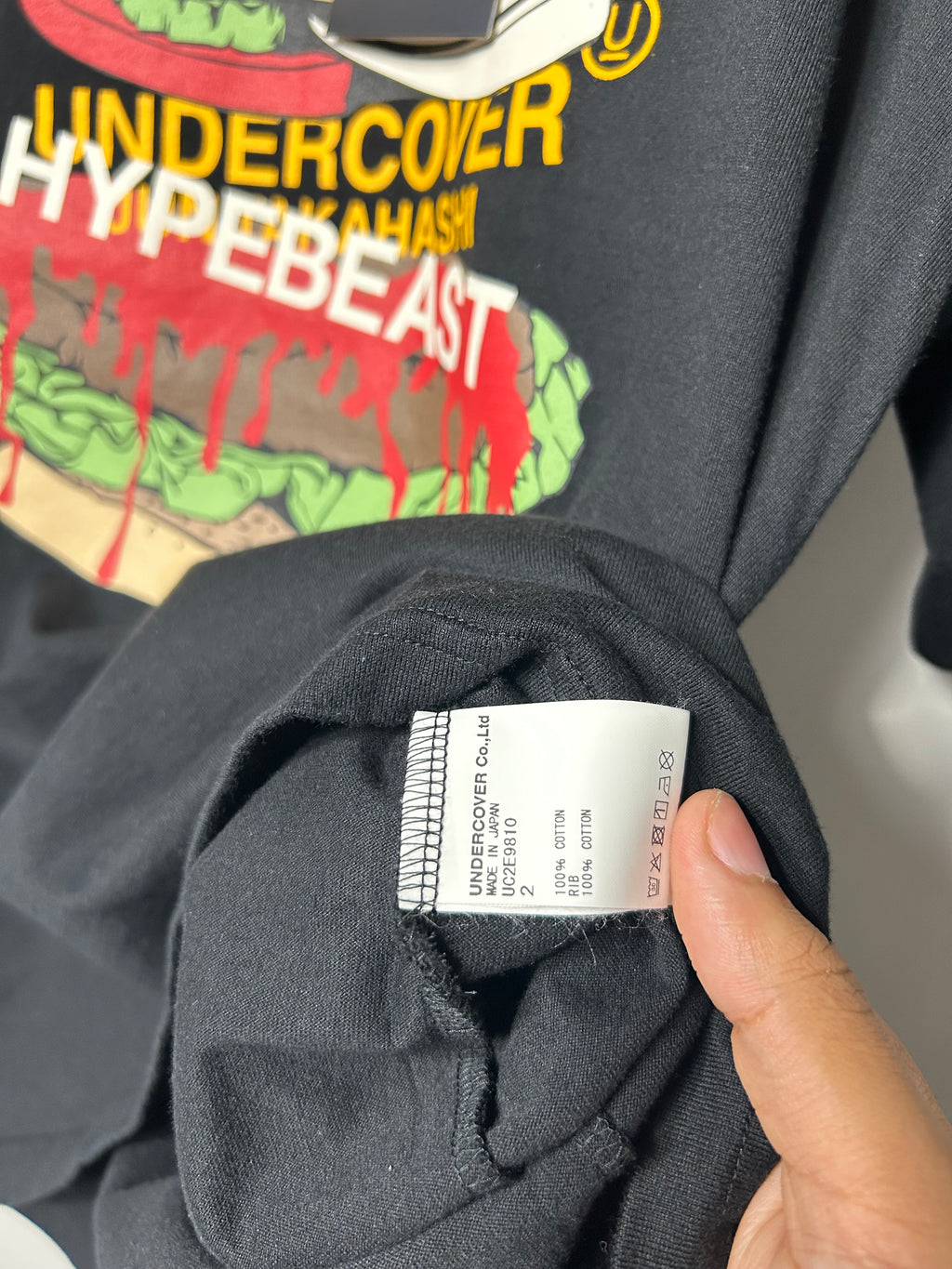 Undercover Hypebeast Burger Shirt