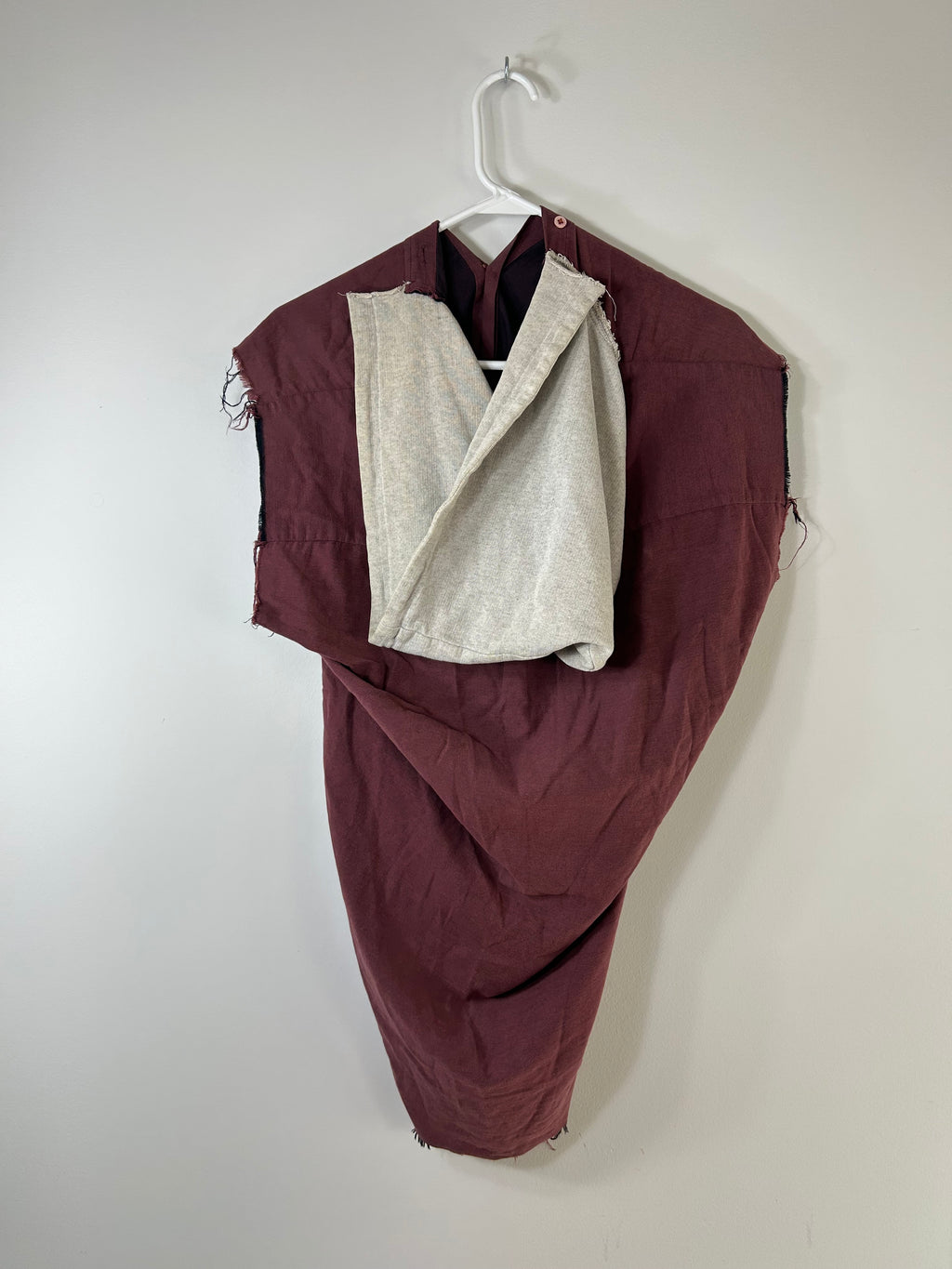 Raf Simon’s AW02 Virginia Creeper Sleeveless Button up hoodie