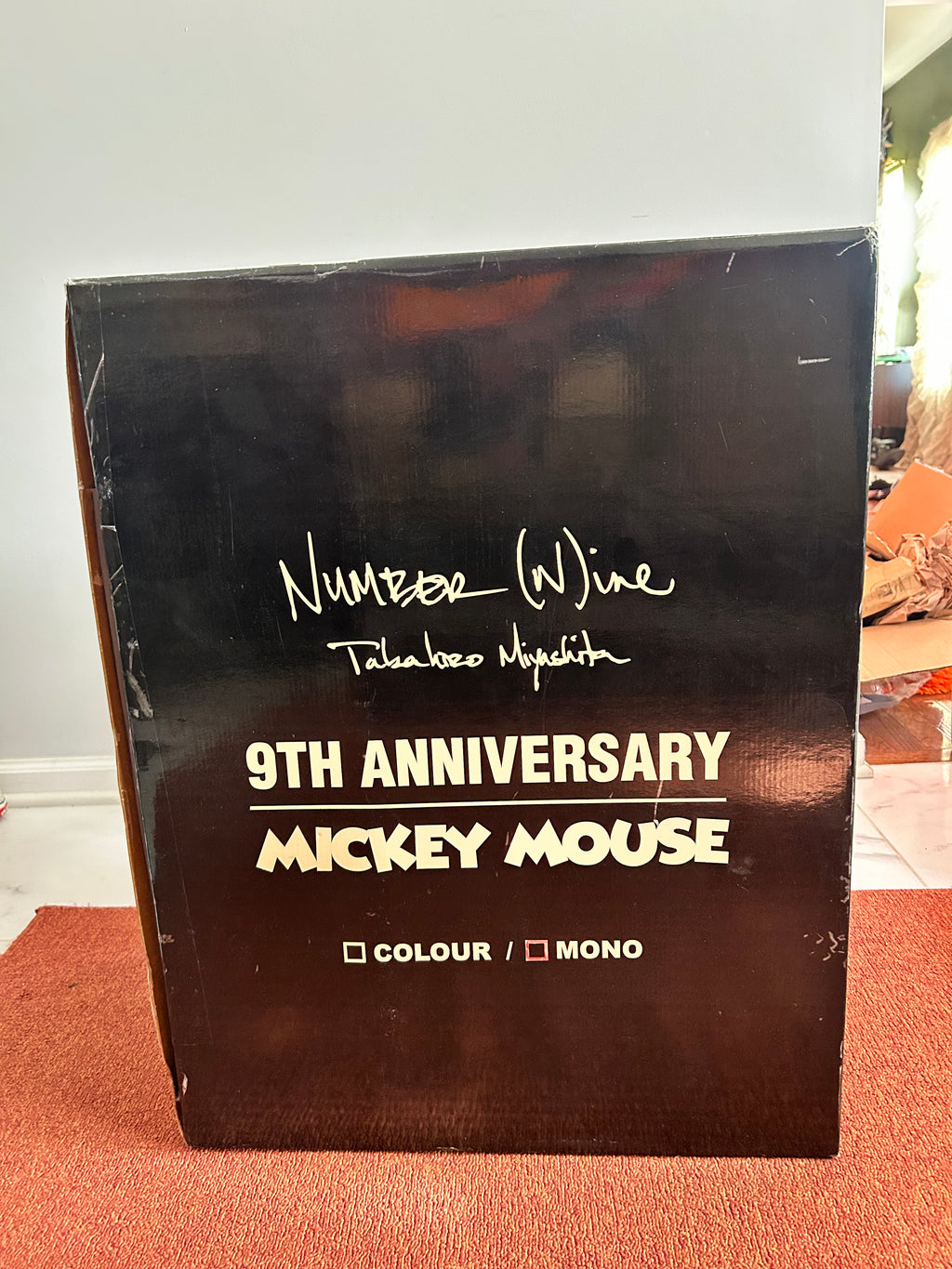 Number (N)ine 9th Anniversary Mickey Statue