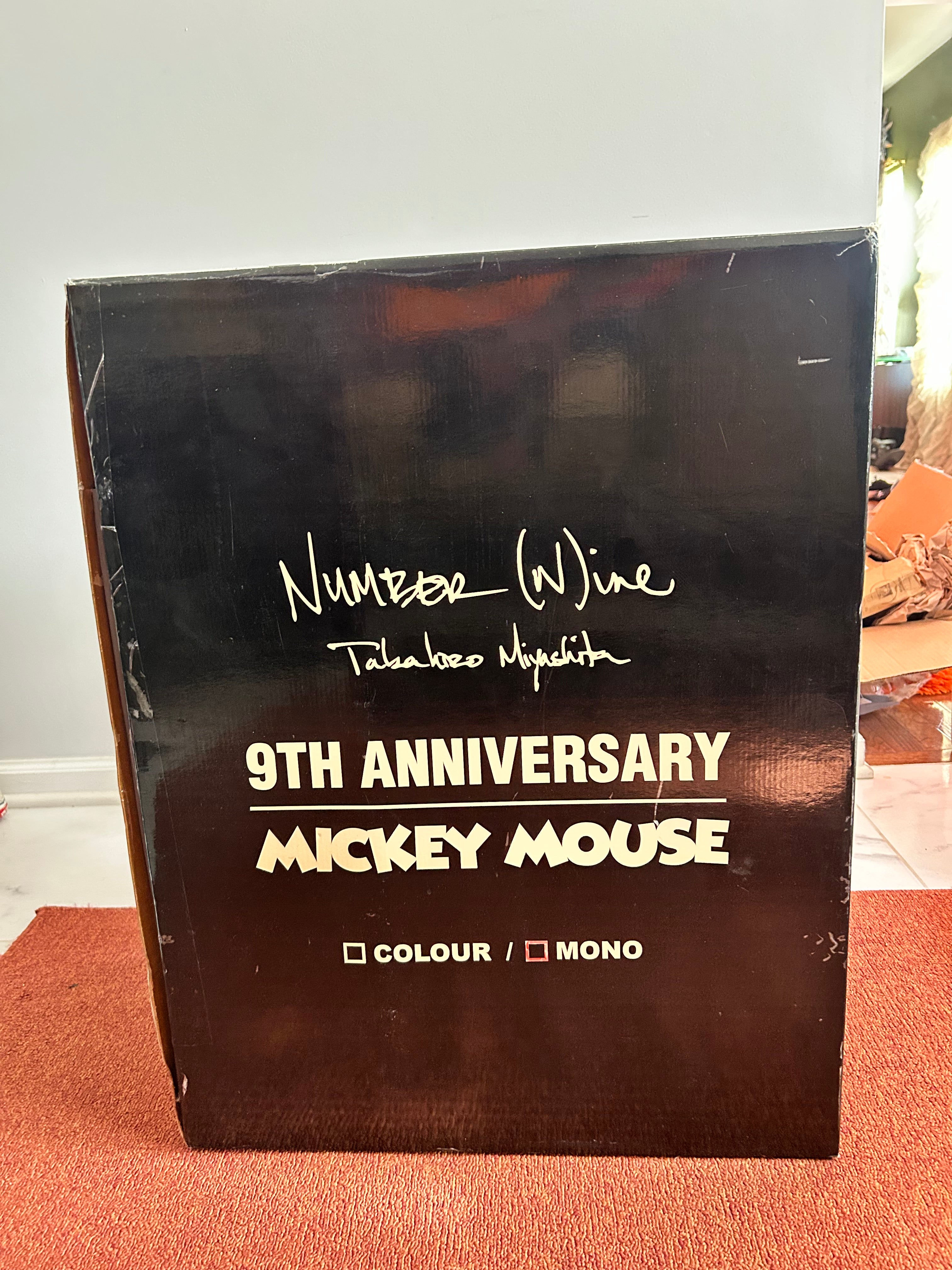 Number (N)ine 9th Anniversary Mickey Statue