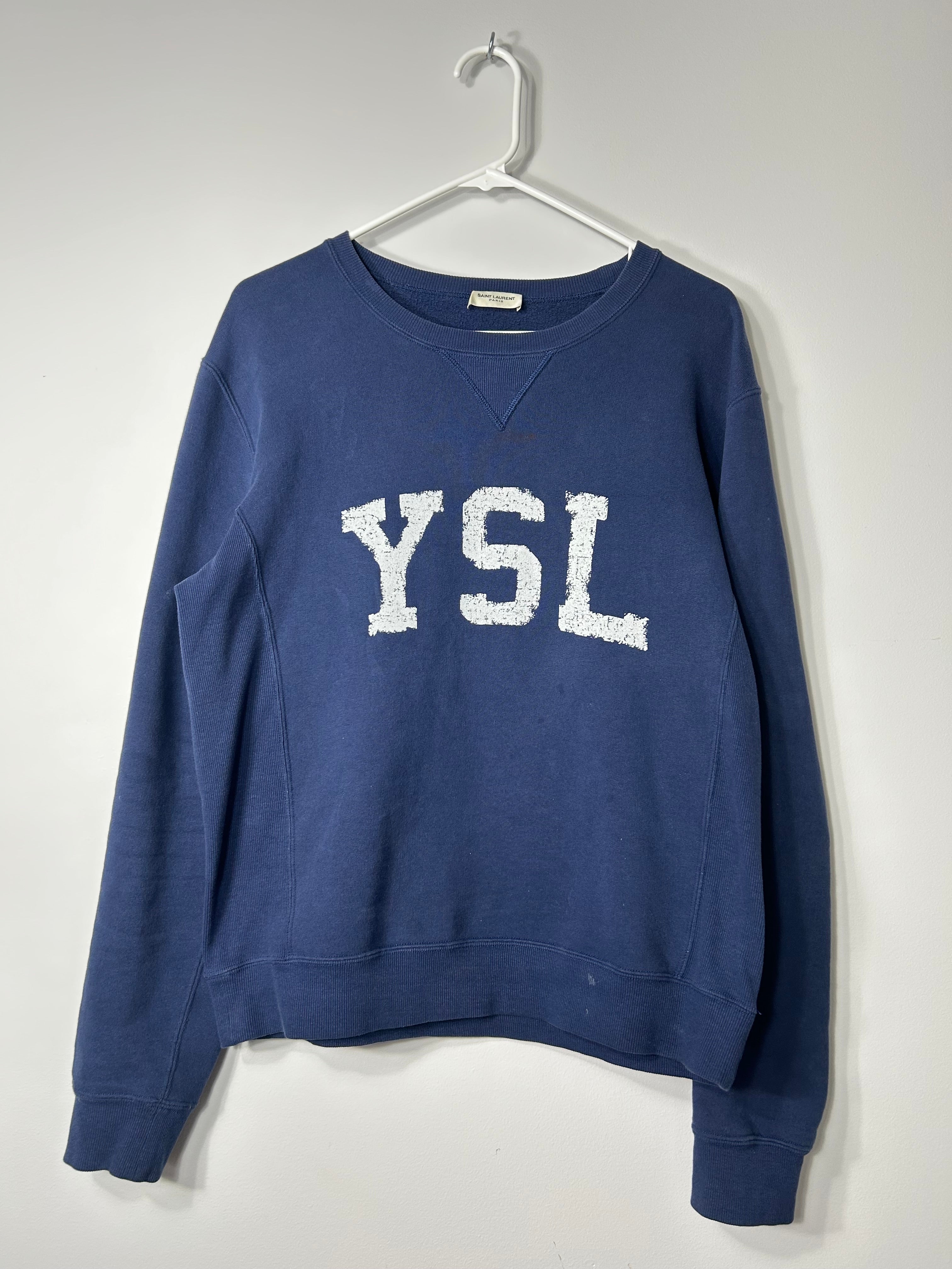 Saint Laurent “YSL” Long sleeve Sweater