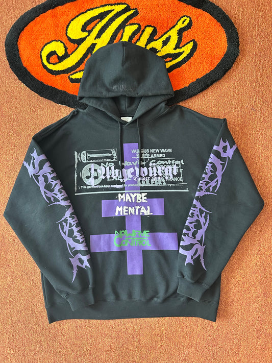 Vetements Maybe Mental Hoodie