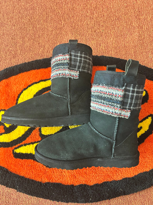 AW13 Junya Watanabe Patchwork Plaid Uggs