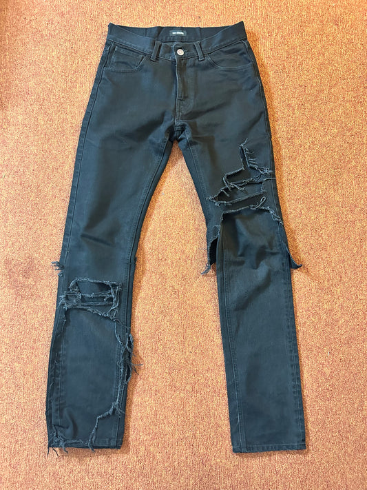 SS20 Raf Simons Destroyed Denim Pants
